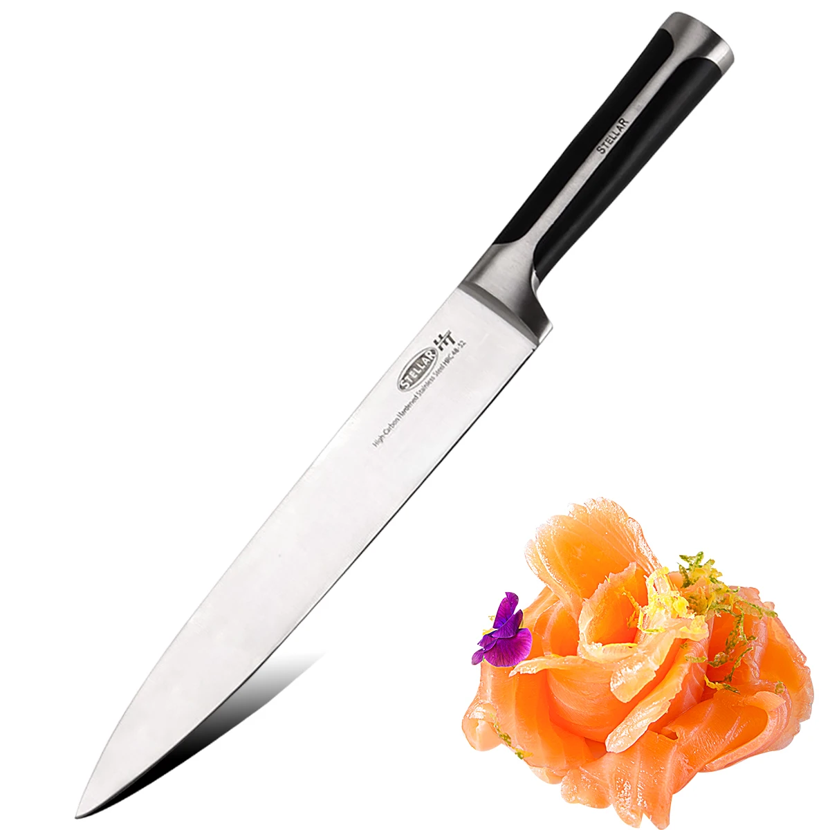 

Stainless Steel Chef Salmon Knives Filleting Fish Slicing Sushi Knife Sashimi Knife Kitchen Meat Cleaver Cooking Accessory Tools