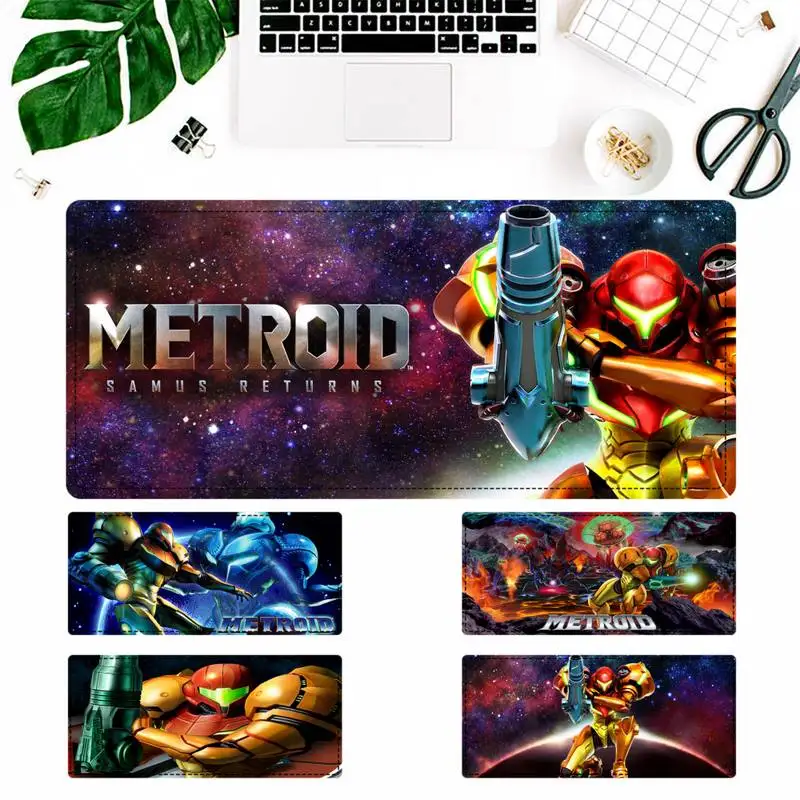 

Cute metroid fusion Mouse Pad PC Laptop Gamer Mousepad Anime Antislip Mat Keyboard Desk Mat For Overwatch/CS GO