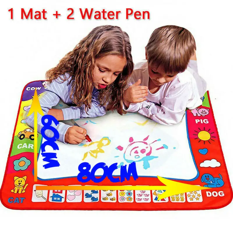 80x60 см дети добавить воду с волшебным стило перьевое изображение воды игровой