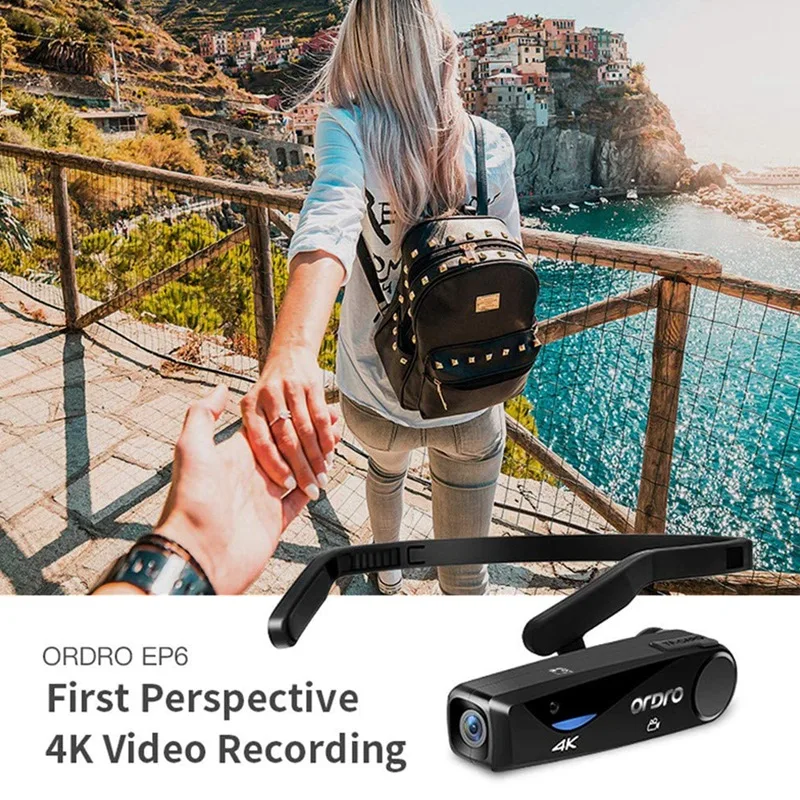 للبيع كاميرا ORDRO كاميرا فيديو 4K كاميرا فيديو EP6 كاميرا فيديو رقمية عالية الدقة UHD 25Fps يمكن ارتداؤها واي فاي كاميرا فيديو