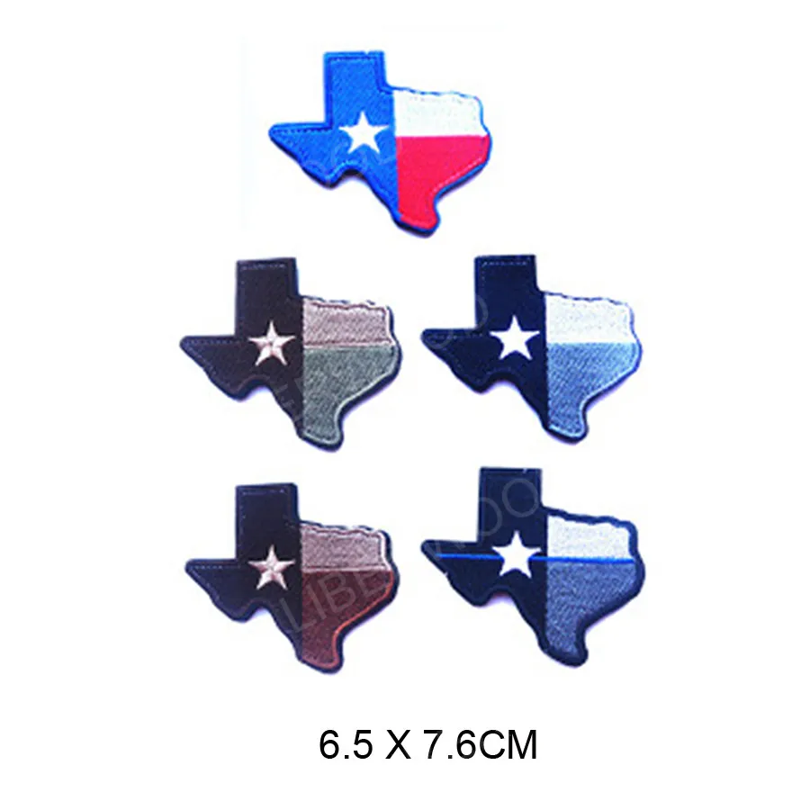 Пластырь с флагом штата США тактическая аппликация крючком и петлей не