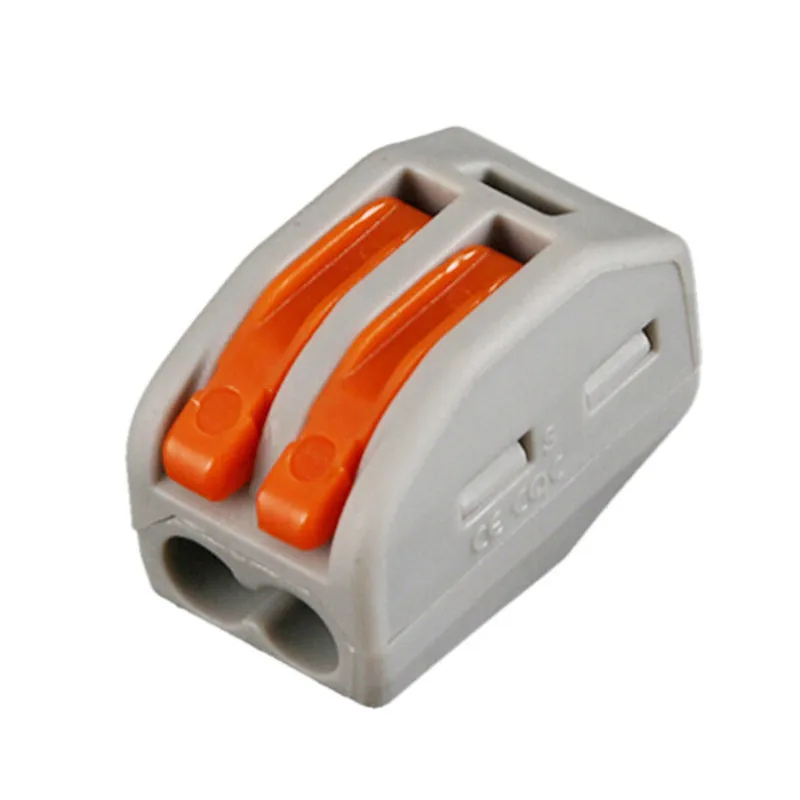 Универсальный Компактный проводной разъем 2/3/5 контактный проводник клеммный