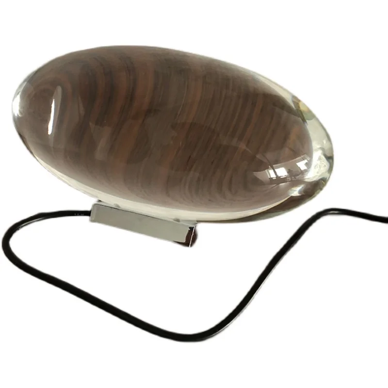 

Creative Egg-shaped Transparent Crystal Table Lamps Living Room Bedside Lamps Designer Table Lights Bar Atmosphere Home Decor