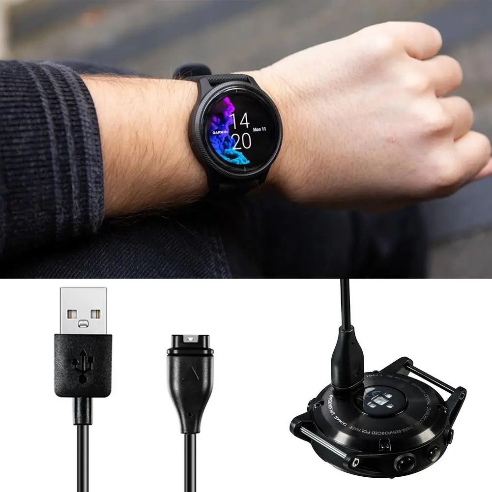 

Convenient USB2.0 Charging Cable Cord Replacement For Garmin Venu2/for Venu2S Fast Charging For Smartwatch