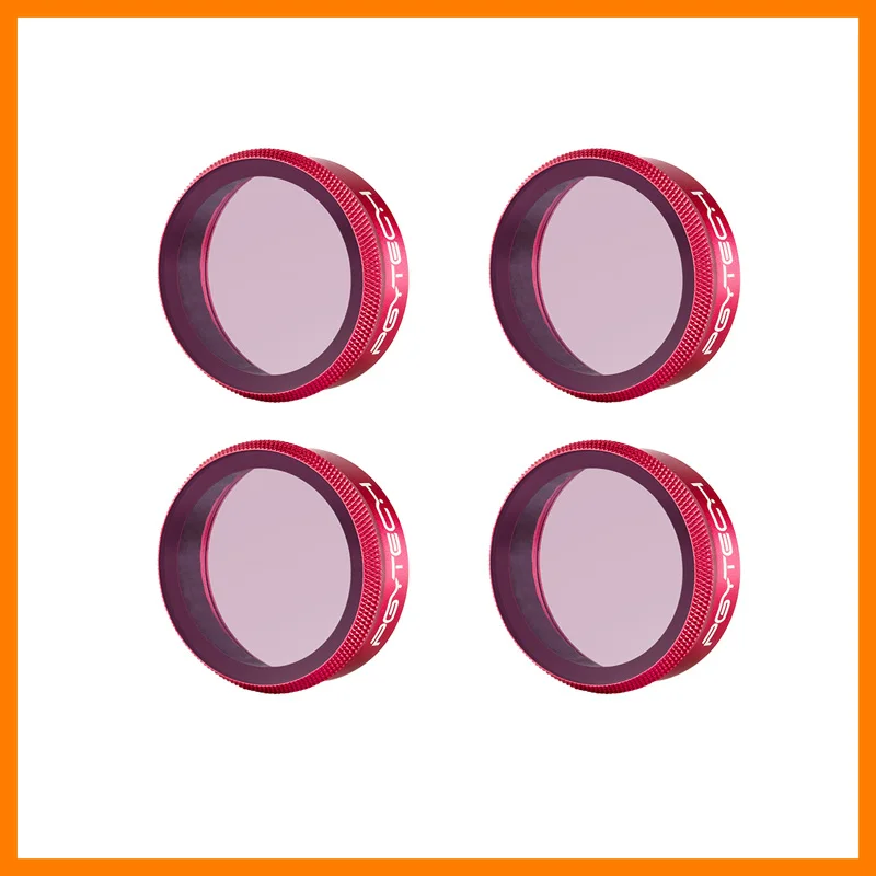 

In Stock PGYTECH ND 4 SET For DJI Osmo Action Professional Filters ND 8 16 32 64 PL lens Filter ND8 ND16 ND32 ND64