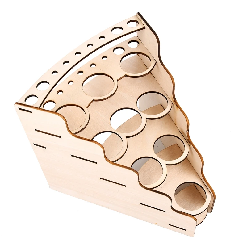 Деревянная подставка для хранения чернил 45 °|Подставки и стеллажи| |