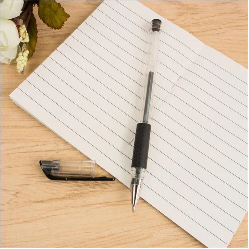 12 шт./лот канцелярские принадлежности Европейский стандарт гелевая ручка