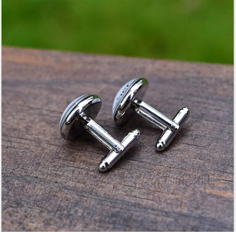 1 пара Запонки Древо жизни для мужской моды Свадебный костюм рубашка серебряные