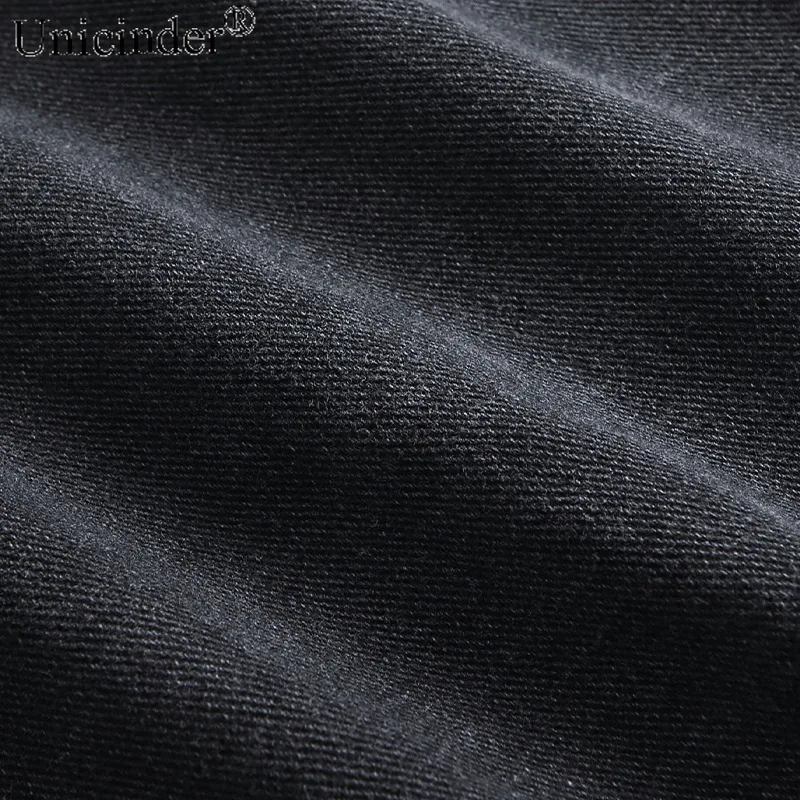 

Unicinder 2021 Plus Size Women's Fat Mm Leopard Print Pocket Loose-fitting Jeans with Skinny Trousers #K6014