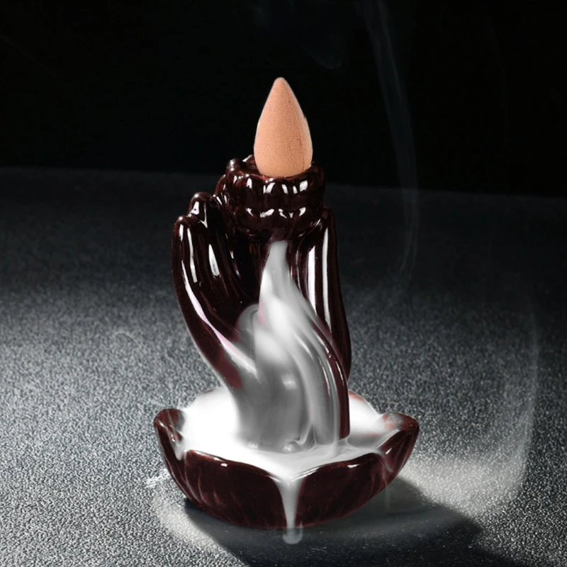 Креативная рефлюксная фотолампа для благовоний водопад фотоконусы буддистское