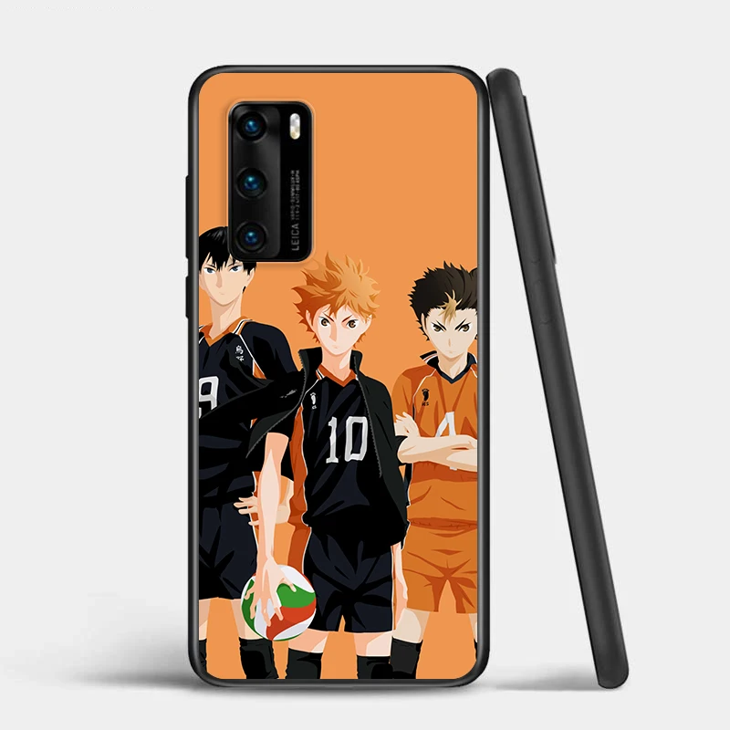 Чехол для телефона Haikyuu Hinata аниме волейбол Huawei P Smart Z S Pro 2018 2019 2020 2021 Mate 10 20 30 40 RS PRO Plus