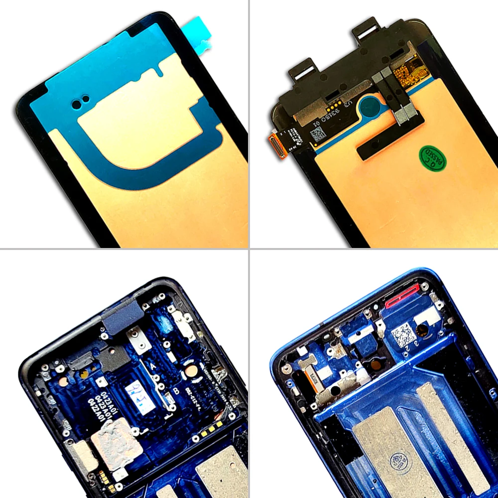 ЖК-дисплей качества AAA для Oneplus 7 Pro 6 67 дюймов 1440*3120 сенсорный экран 7Pro дигитайзер в