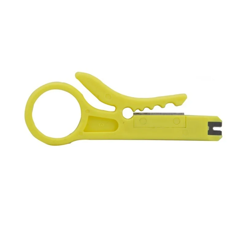 Маленький желтый нож хитовый проволочный простой и легкий кожура линия хитовая