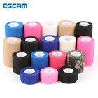 Самоклеящаяся эластичная повязка ESCAM для оказания первой помощи, медицинское лечение, марлевая лента, инструмент для оказания первой помощи 5 см * 4,5 м