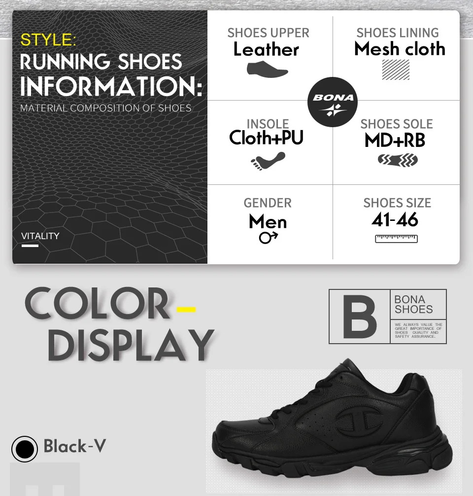 BONA/ Новые популярные спортивные ботинки мужские кроссовки Zapatos Corrientes De Verano chaussure homme Marque Zapatos De Mujer, модные