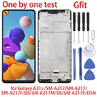 Для Galaxy A21s ЖК-экрана и полный комплект аналого-цифрового преобразователя в сборе и рамкой для Samsung Galaxy A21sSM-A217SM-A217FDSSM-A217MDSSM-A217FDSN