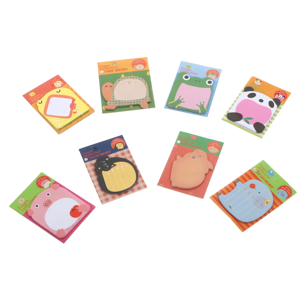 

24pcs Self in Different Animal Shapes for Office (Assorted Color)
