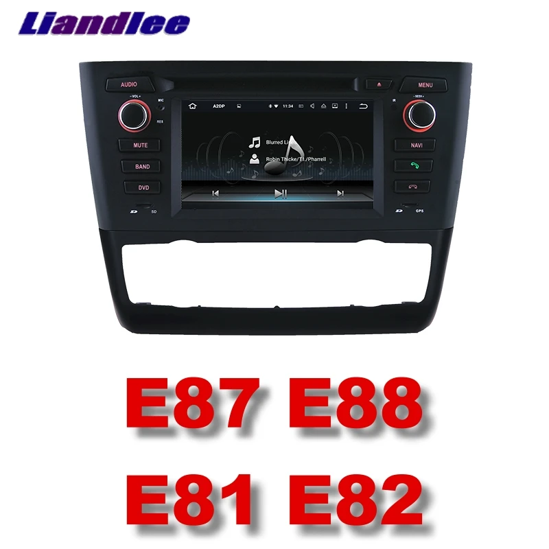 Автомобильный мультимедийный плеер Liandlee NAVI для BMW 1 серия E81 E82 E87 E88 2004 ~ 2013