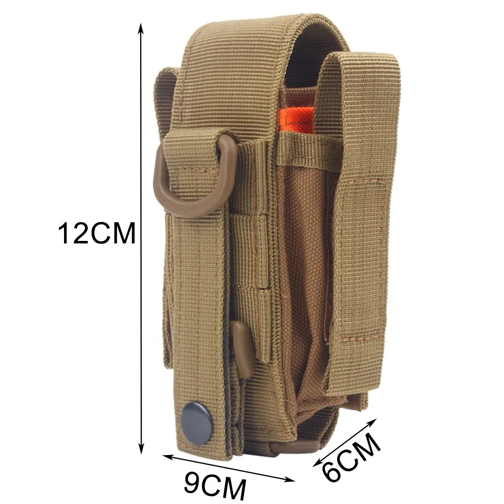 

Tactical Tool Molle Pouch Organizer Multiple Pocket Holder Holster with Flap for Plier Pencil Knife Flashlight Hunting Accessory
