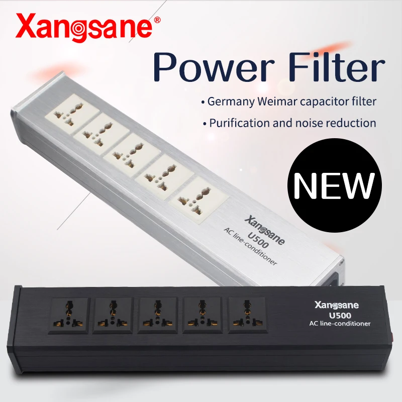 

Фильтры питания xangsanhi-Fi, черный/серебристый разъем для подключения кабеля питания, для очистки, шумоподавления