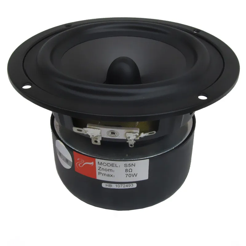 Hi Fi Аудио Labs 5 дюймов 25 СРЕДНИЙ басовый громкоговоритель HIFI Midwoofer книжная полка