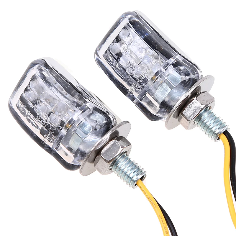 POSSBAY 12 В 10 Вт хромированный сигнал поворота мотоцикла Кроссовый велосипед