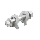 Регулировка развала четырехколесных болтов, 14 мм, 3 шт.