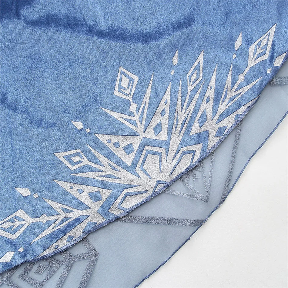 Для девочек Новинка Платье Принцесса Эльза Детские Снежная Королева Костюм