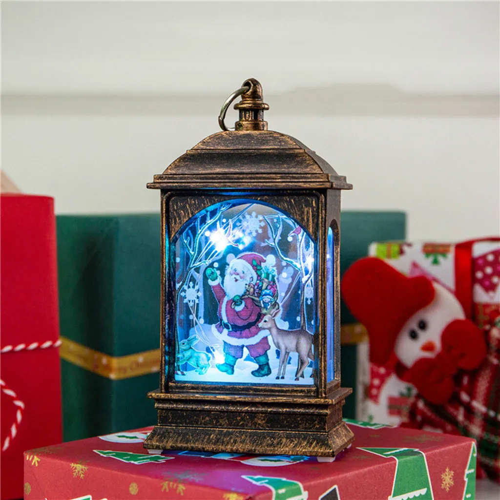 Рождественские украшения светодиодный светильник для дома рождественские