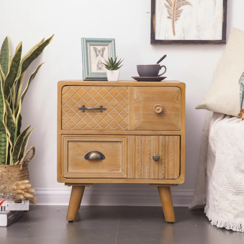 Комод для спальни мебель комод ночной столик шкафы хранения|Упаковка и стойки