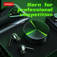 lenovo gm1 wireless bluetooth earphone game true esports extra long life touch control earbuds headset