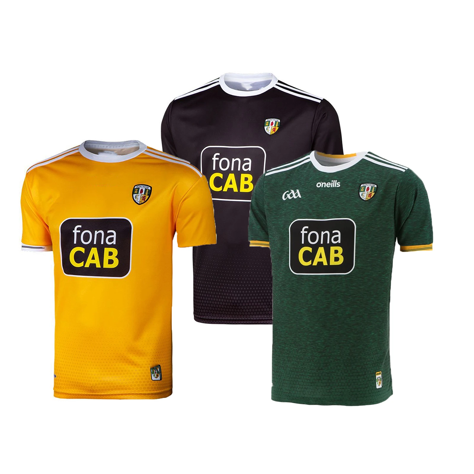 

2021/22 Antrim GAA 2-Stripe Home/Away/Goalkeeper Jersey