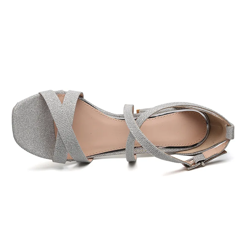 

Sandals Summer Women Sandals Fashion Shoes for Buckle Woman High Heel Rome Style Plus Size Sandals Fashion Female