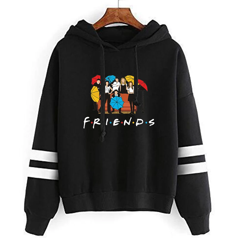 

2021 Friends Tv Show Funny Cartoon Hoodies Men Best Friends Graphic Creative Novelty Fashion Streetweat Sweatshirt 90s Hoody Men