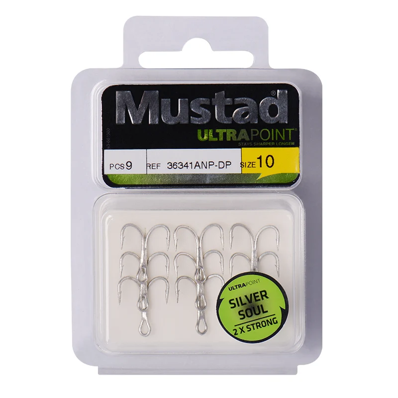 Mustad 36341ANP DP 4 6 8 10 Размер 2X сильный для больших видов как в свежей так и соленой воде