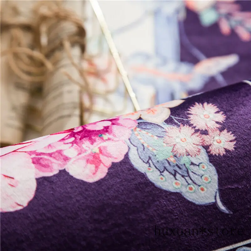 

Royal Palace Elegant Horse Floor Mat Living Room Bed Room Soft Flannel 150x200cm