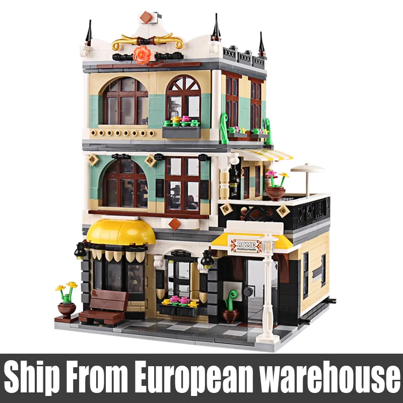 От ЕС ешина 0936 улицы здания игрушки Римского Конструктор &quotПарижский