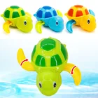 Игрушка детская для купания, животное, милая мультяшная черепаха, Классическая водная игрушка для младенцев, заводные на цепочке, игрушка для детей, летняя плавающая игрушка