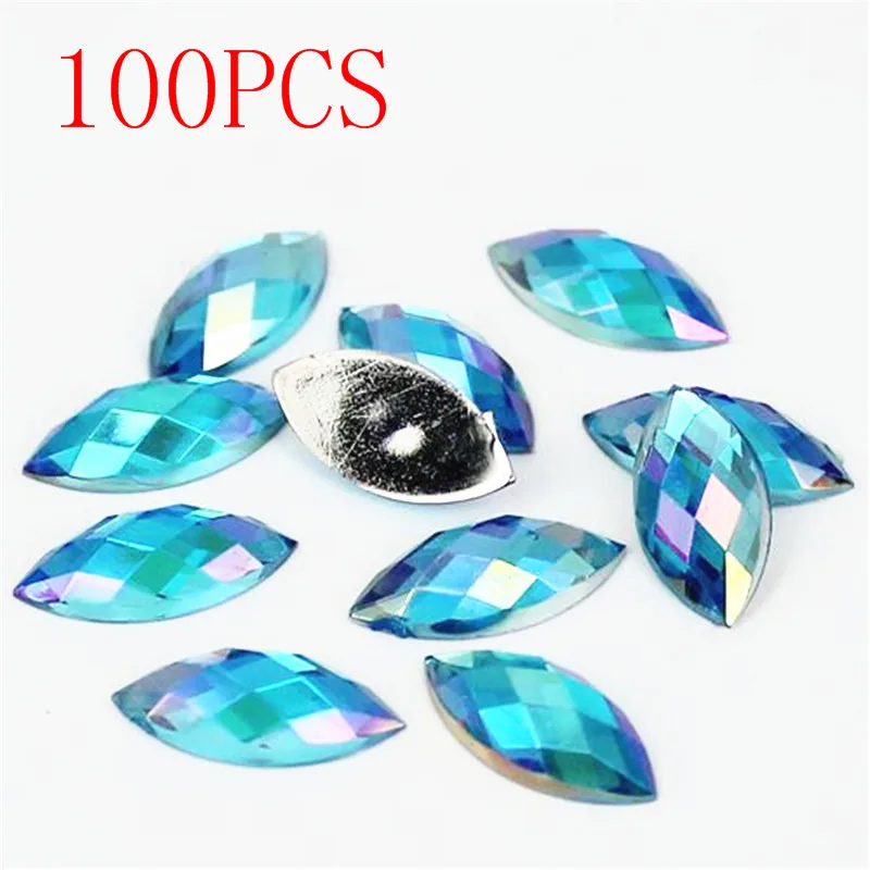 Горячая Распродажа 100 штук плоская задняя сторона камкиза земля грани Кристалл
