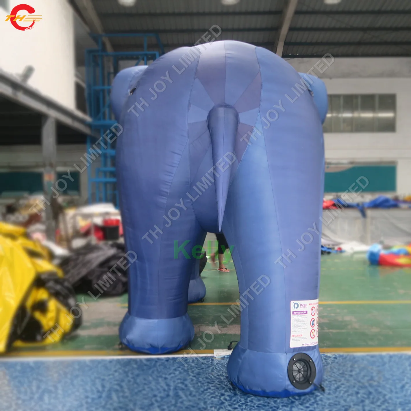 Бесплатная доставка воздуха к двери гигантский надувной слон воздушный шар для