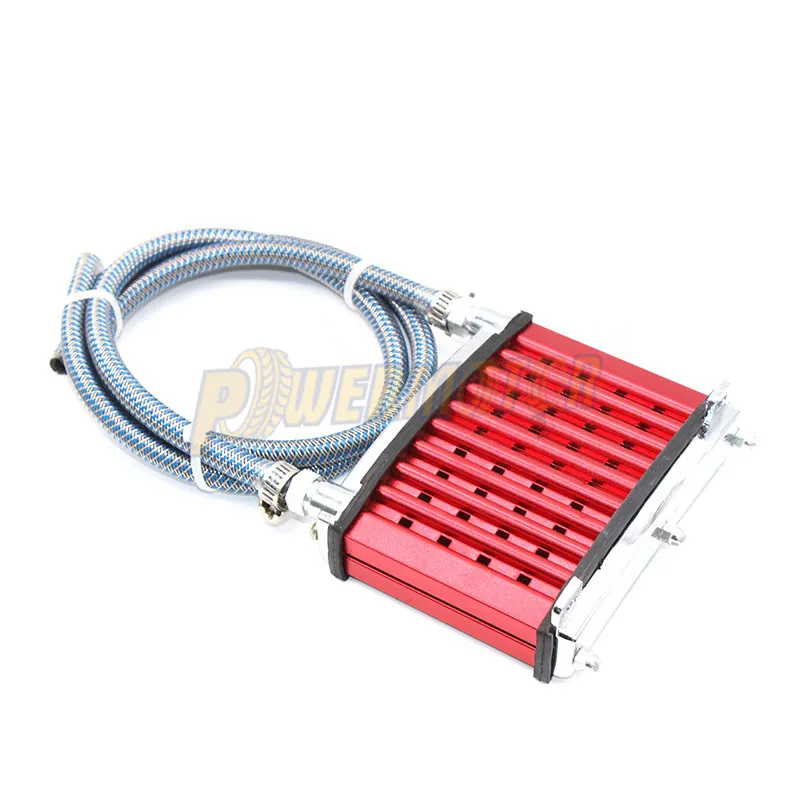 Универсальный Масляный радиатор мотоцикла с ЧПУ алюминиевый масляный для