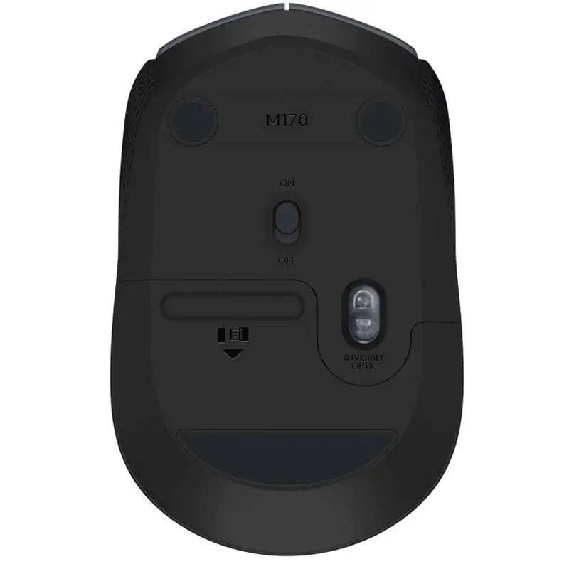 Logitech M170 2 4G Беспроводной Мышь 1000 Точек на дюйм Mano ресивер USB для портативных ПК
