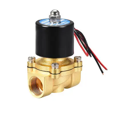 

3/4" PT DC12V Brass Normally Closed Direct Acting Electric Solenoid Valve