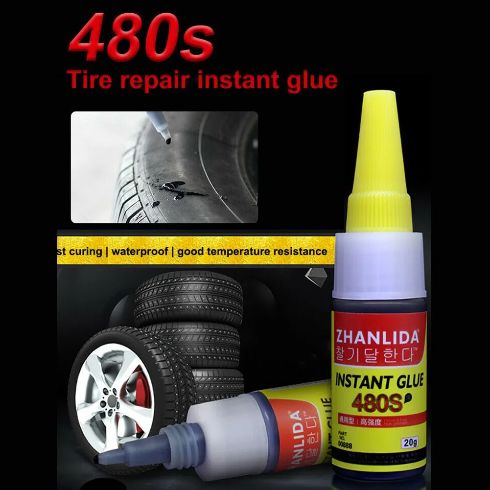 

Клей для ремонта автомобильных шин 480S, герметики, супер герметик, Ремонт автомобильной резины, инструмент для срочного ремонта шин