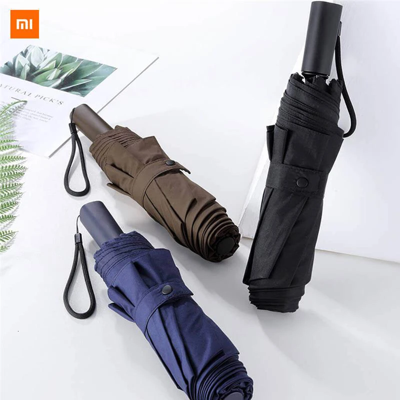 Зонт Xiaomi LSD водоотталкивающий уровень 4 Защита от УФ лучей прочный и ветростойкий