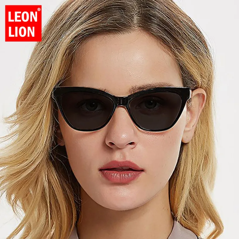 

LeonLion 2021 Cat Eye Sunglasses Women Luxury Vintage Sunglasses Women Brand Designer Glasses for Women Oculos De Sol Feminino