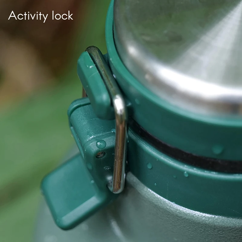 

Vacuum Insulated Bottle Keep Liquid Hot/Cold Wide Mouth Thermos Outdoor Mountaineering Stainless Steel Flask