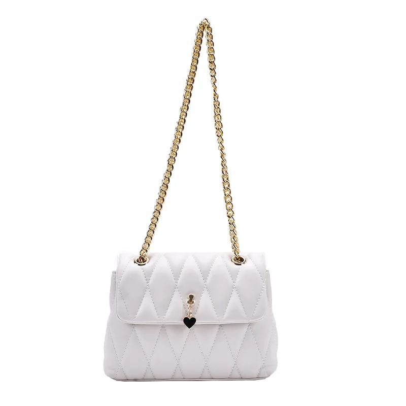 

2021 New Luxury Women's Handbags And Messenger Bag PU Leather Crossbody Bags For Women Designers Chains Female Shoulder Bag