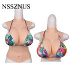 NSSZNUS для приготовления блюд без масла Искусственные Силиконовые Грудная форма грудь, стойкая краска для усиления цвета поддельные увеличитель груди для трансвеститов транссексуалов Косплэй
