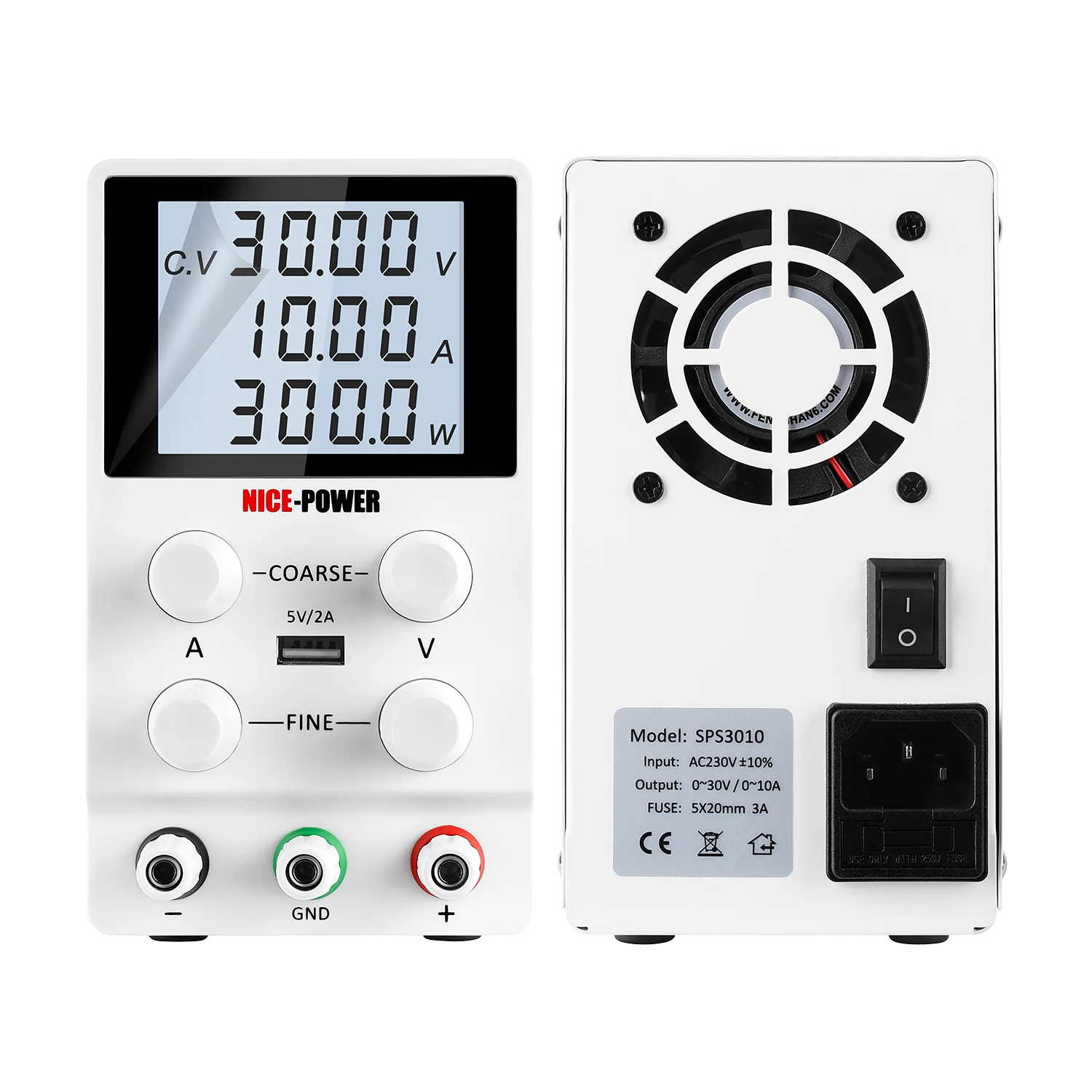 Импульсный регулируемый источник питания постоянного тока 30 в 10 А светодиодный